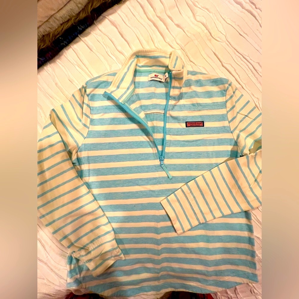WOMENS VINEYARD VINES - 1/4 ZIP SWEATSHIRT